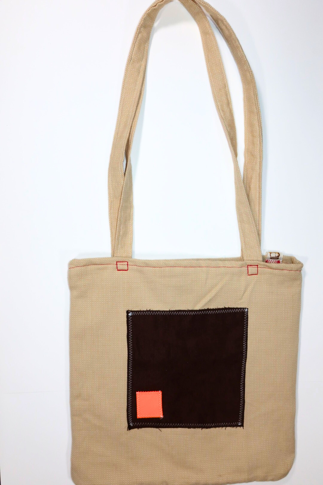 Sac fourre-tout Beige et Marron