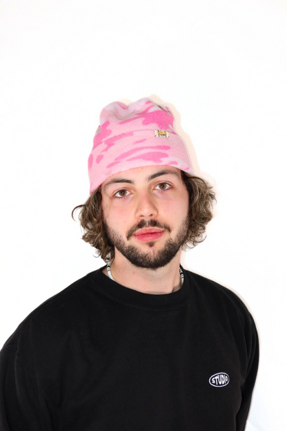 Tuque Camo rose